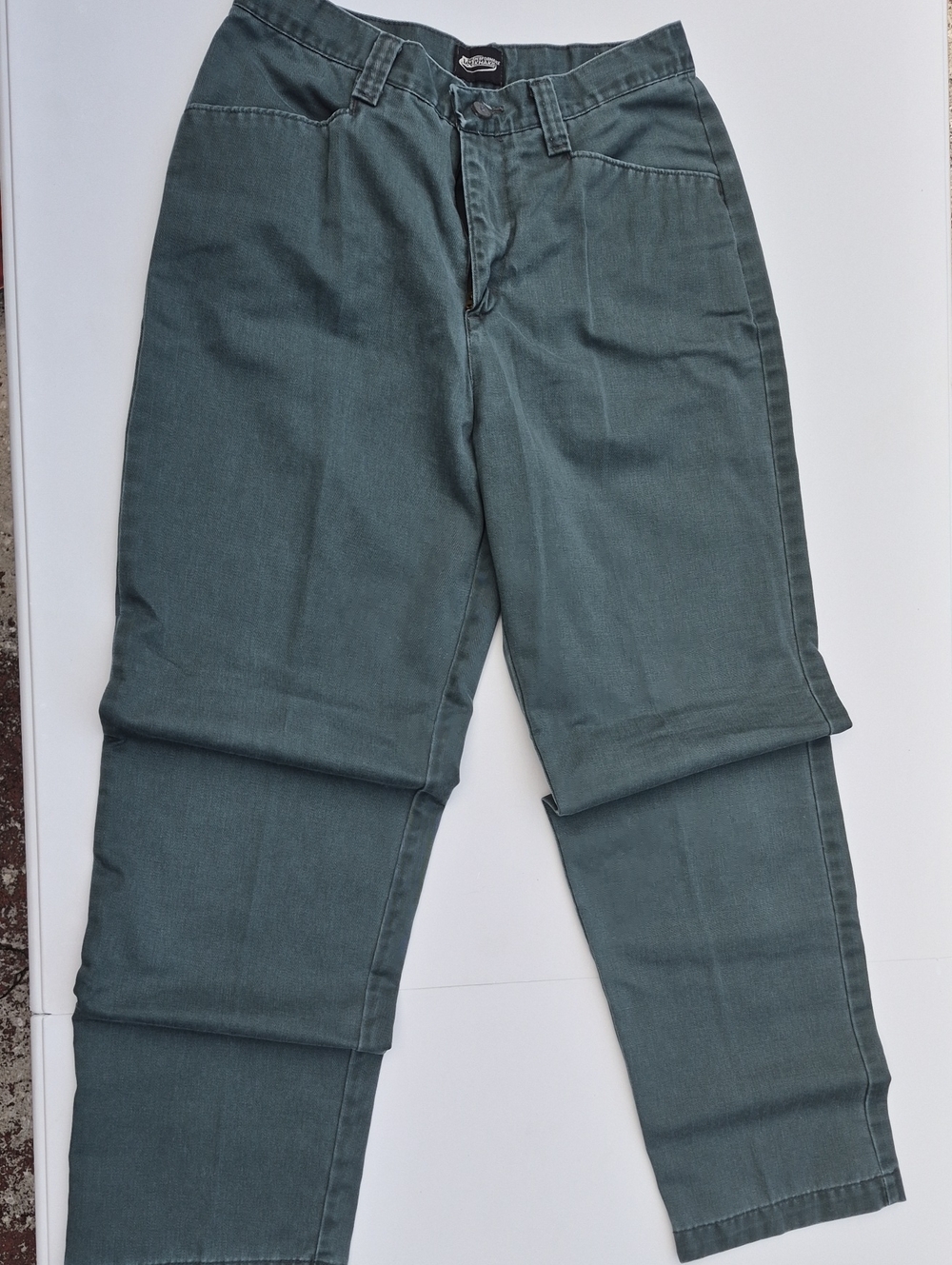 Lee Women's Straight Leg Pants in Teal Green